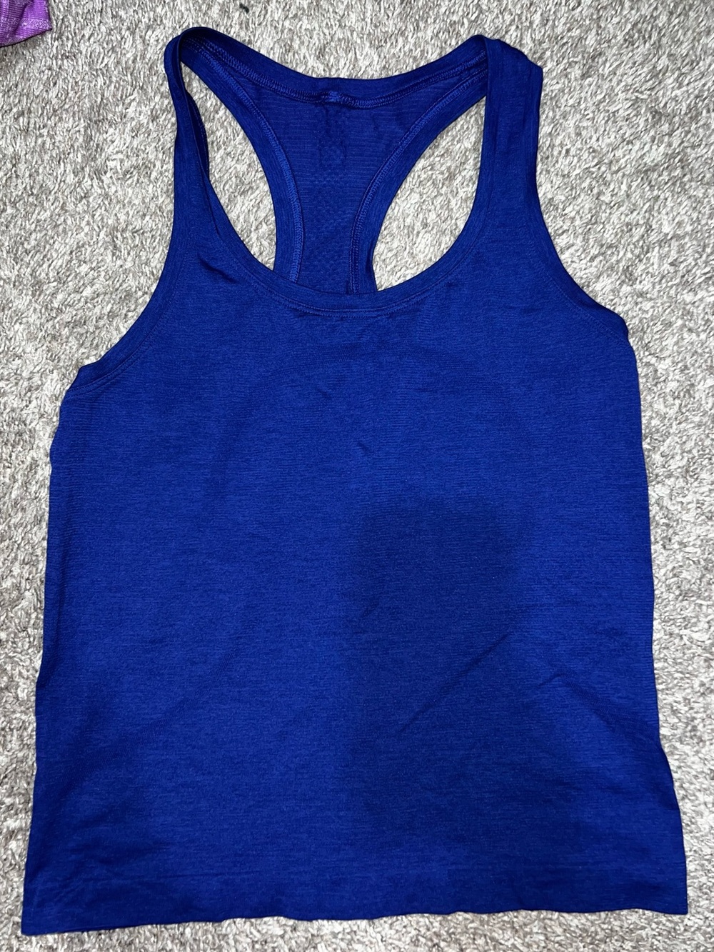 lululemon athletica Bright Deep Royal Blue Swiftly Tech Tank race length 6